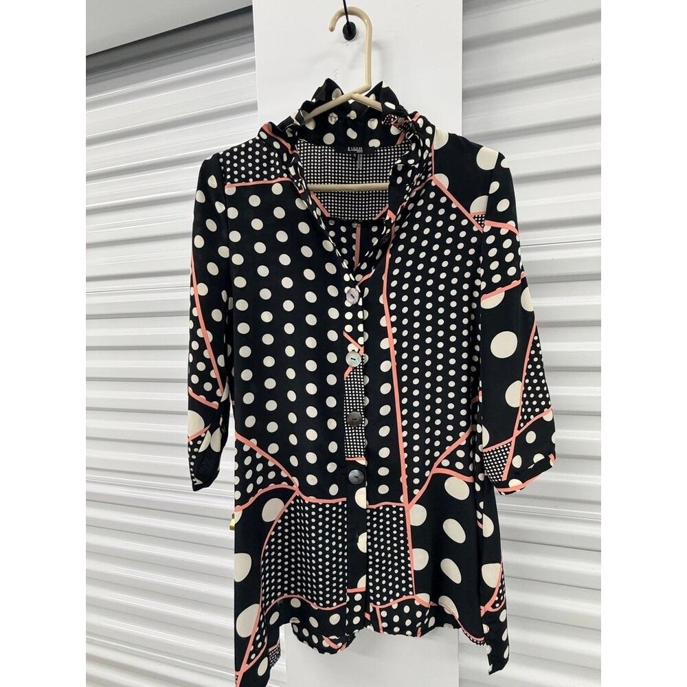 Lior Polka Dot Patterned Blouse